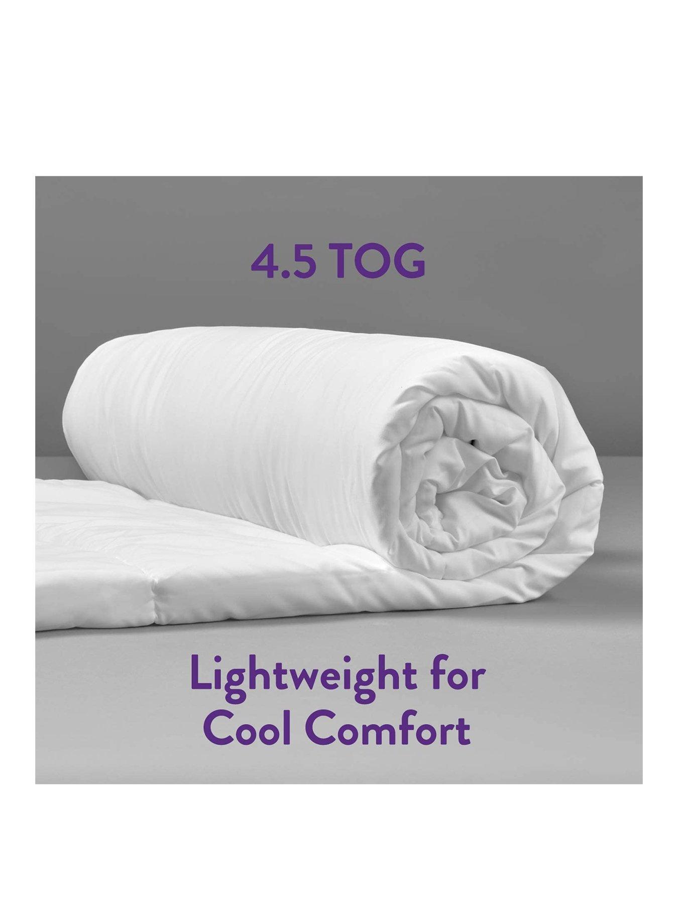 Image 2 of 6 of Slumberdown Anti-Allergy 4.5 Tog Double Duvet - White