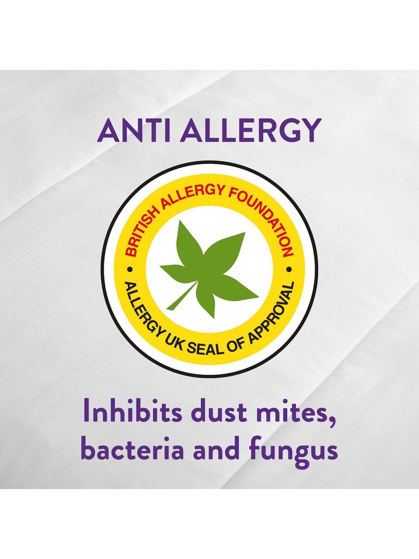 Image 3 of 6 of Slumberdown Anti-Allergy 4.5 Tog Double Duvet - White