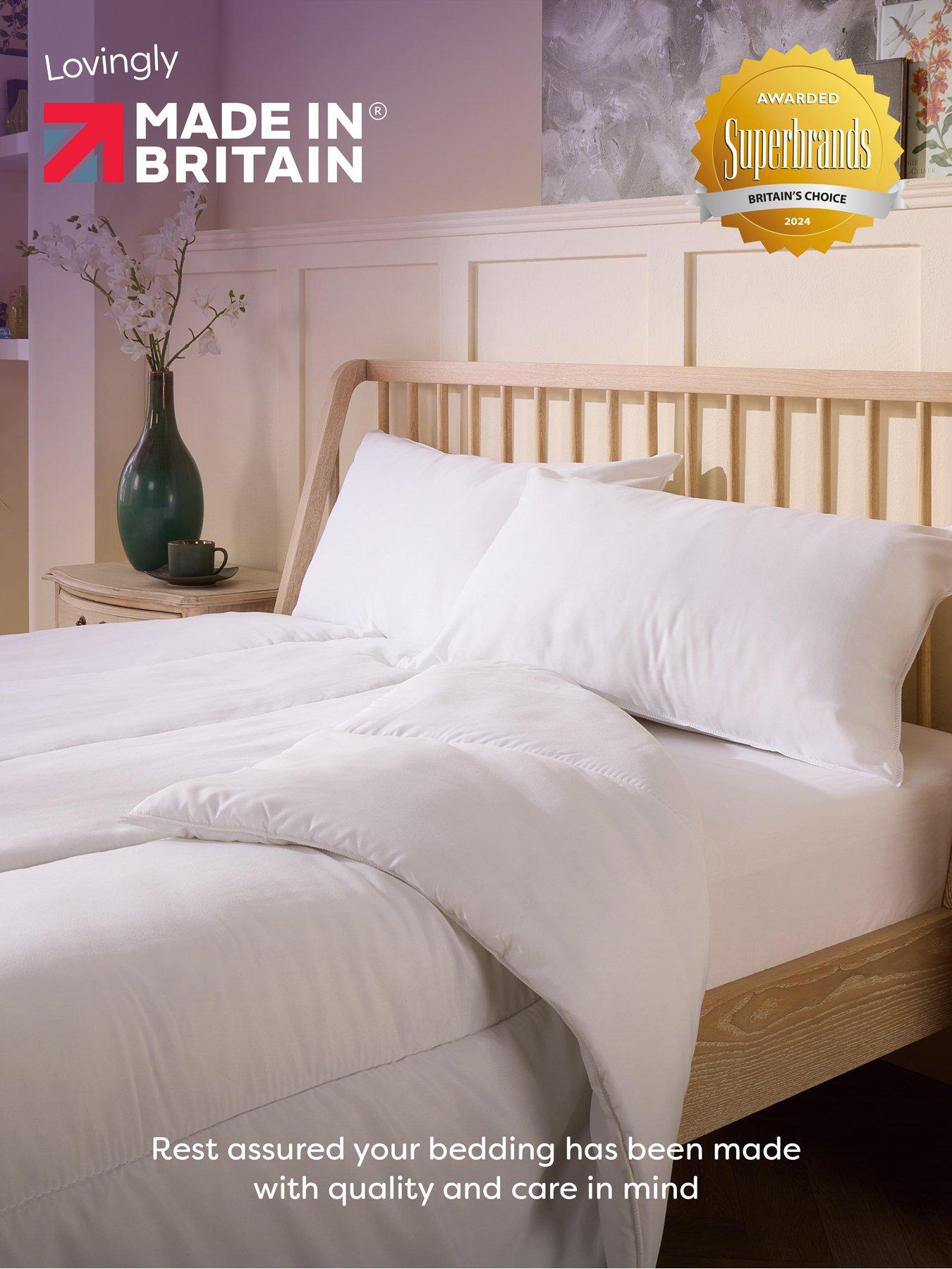 Image 6 of 7 of Slumberdown Anti-Allergy 4.5 Tog Double Duvet - White