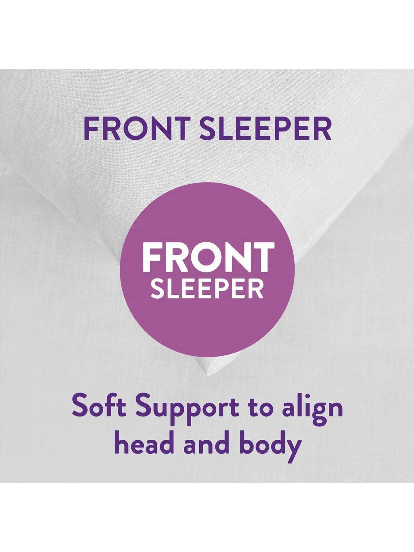 Slumberdown AntiAllergy Soft Pillows Pack of 2 White Very.co.uk
