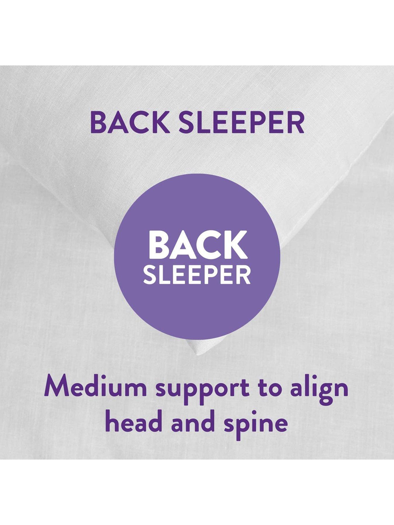 Image 3 of 5 of Slumberdown Anti-Allergy Medium Pillows Pack of 2 - White