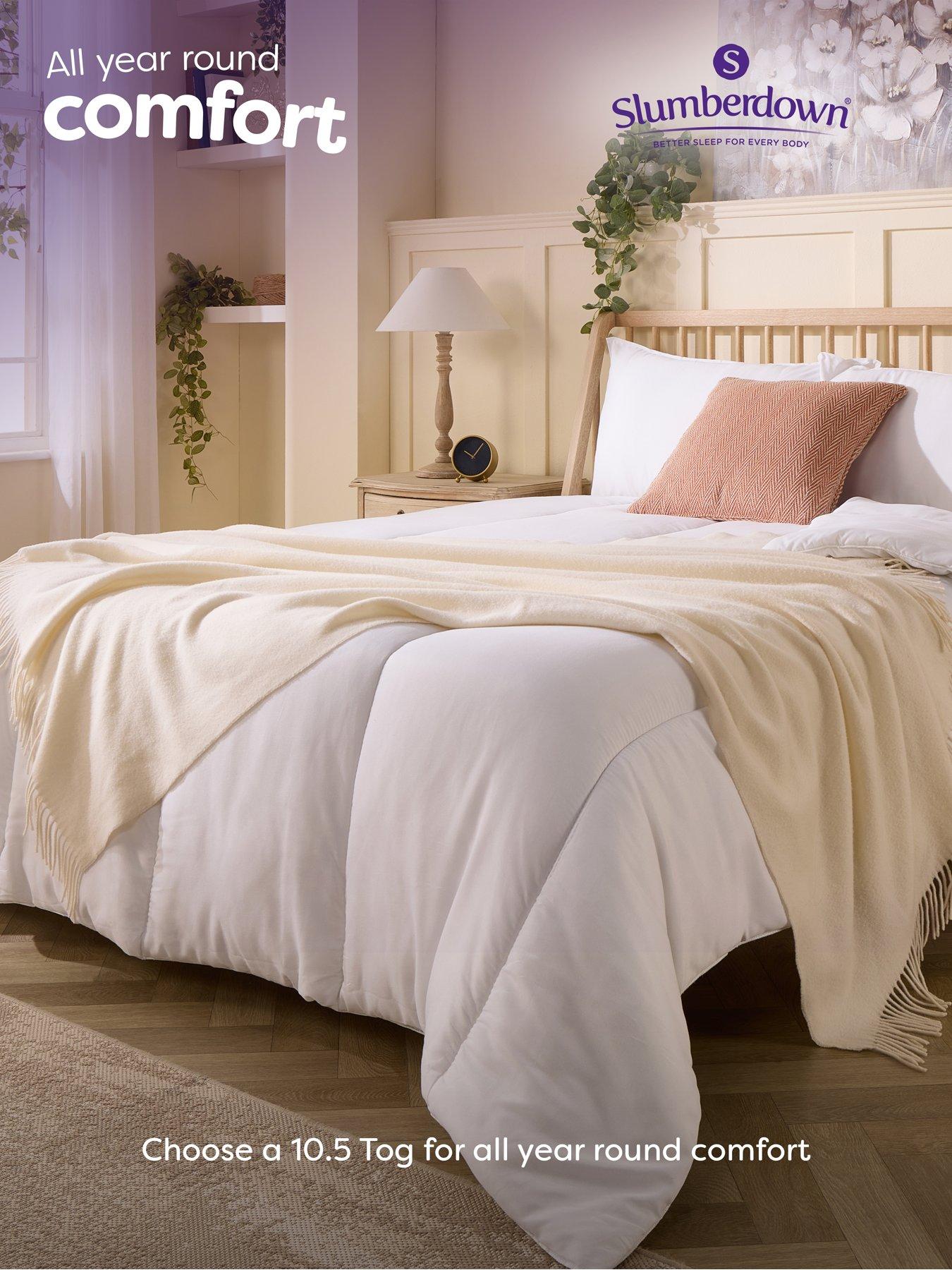 Image 3 of 6 of Slumberdown Climate Control 10.5 Tog Duvet- White