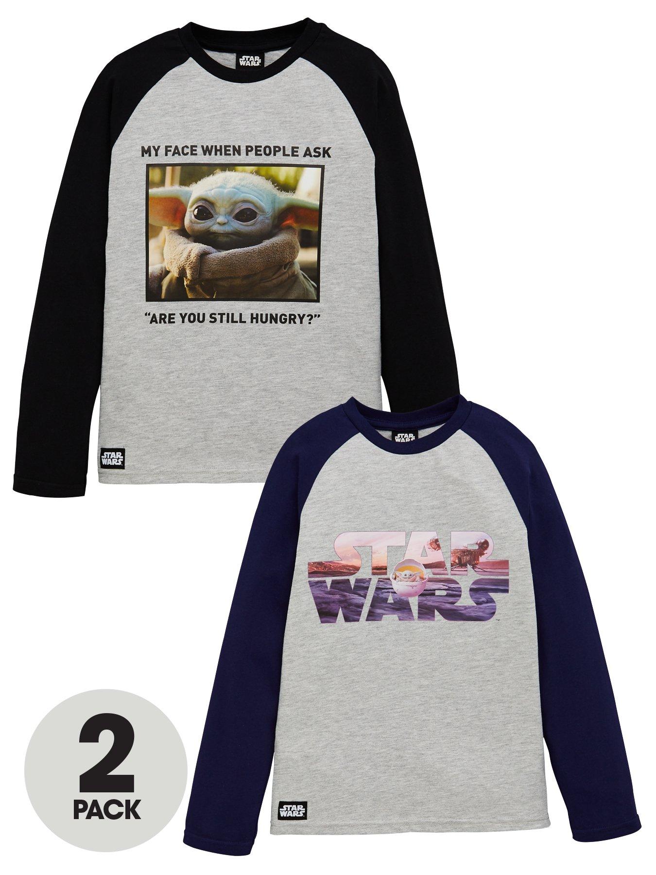 boys baby yoda shirt