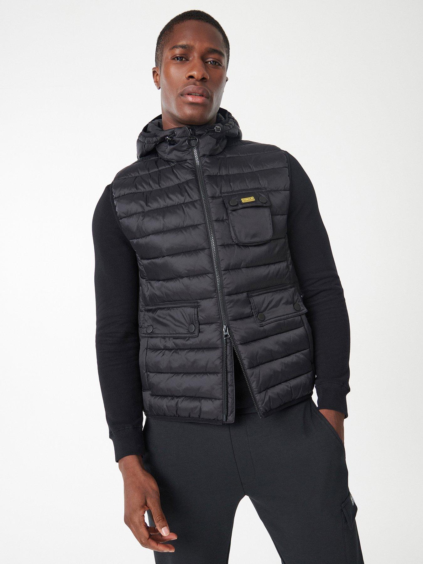 undefined Ousten Hooded Gilet - Black