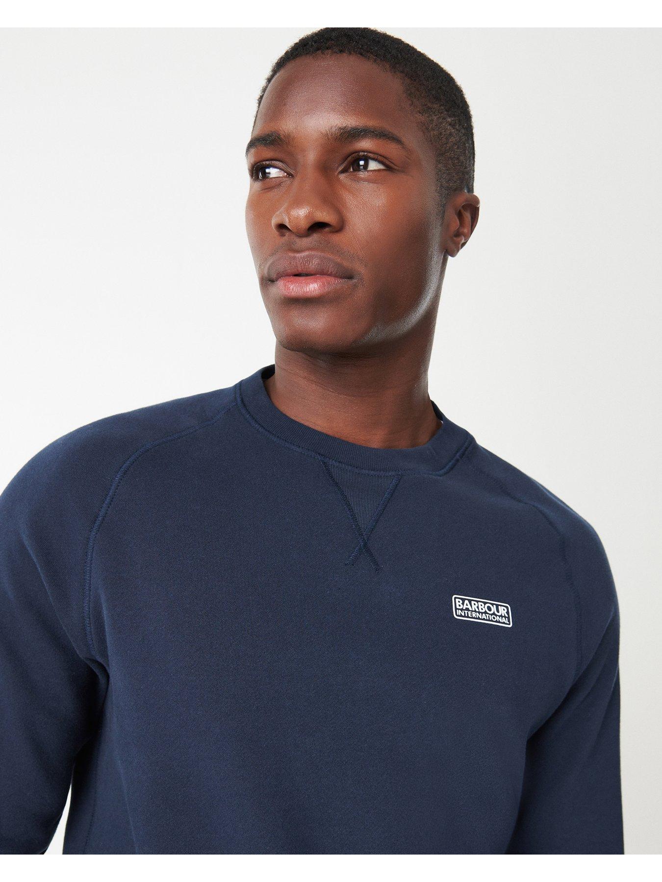Barbour International Essential Sweatshirt Navy Very