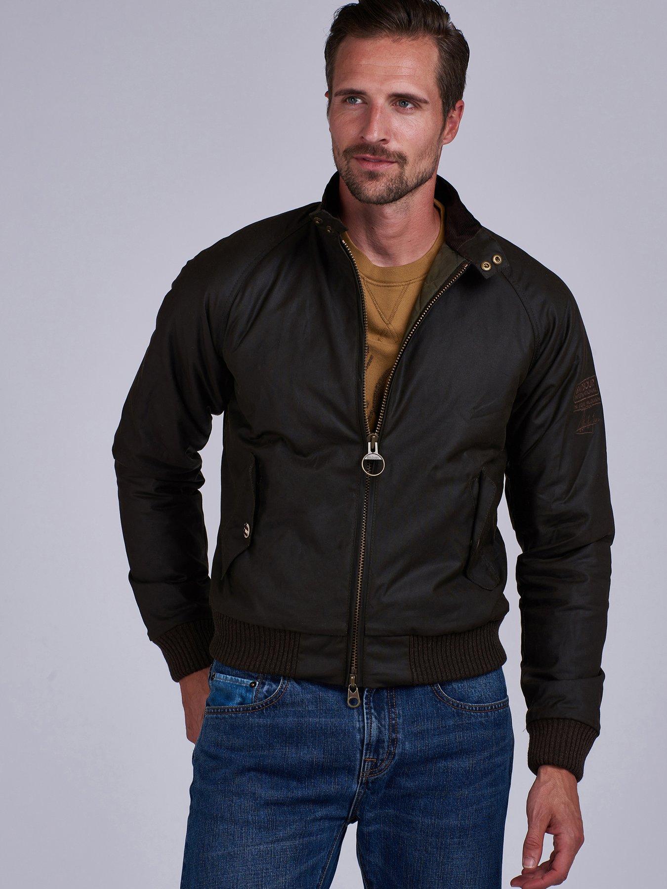 barbour merchant wax jacket