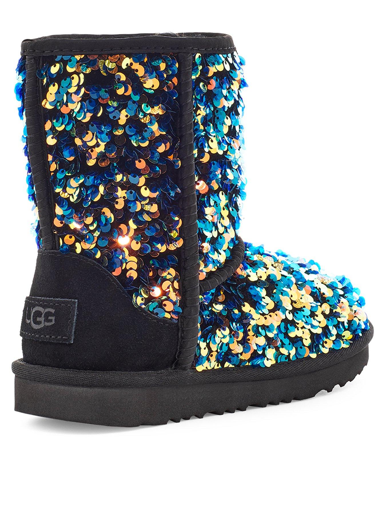sequin boots uk