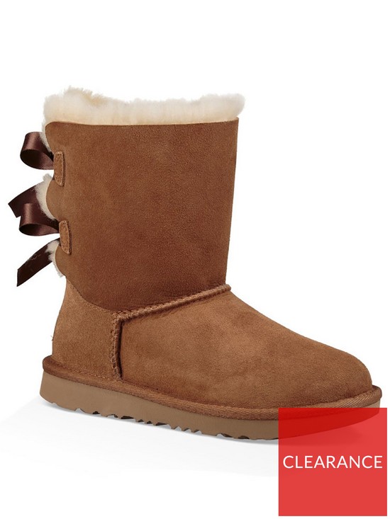 front image of ugg-childrensnbspbailey-bow-ii-boot-chestnut