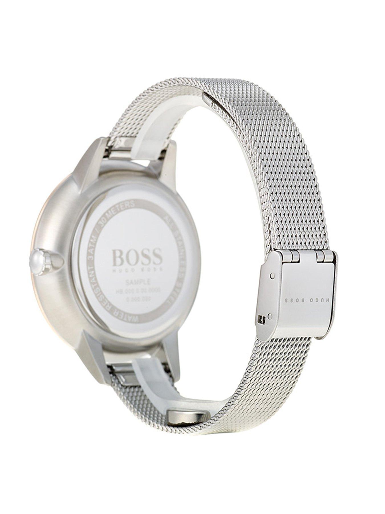 BOSS Symphony Bronze Multi Dial Stainless Steel Mesh Bracelet