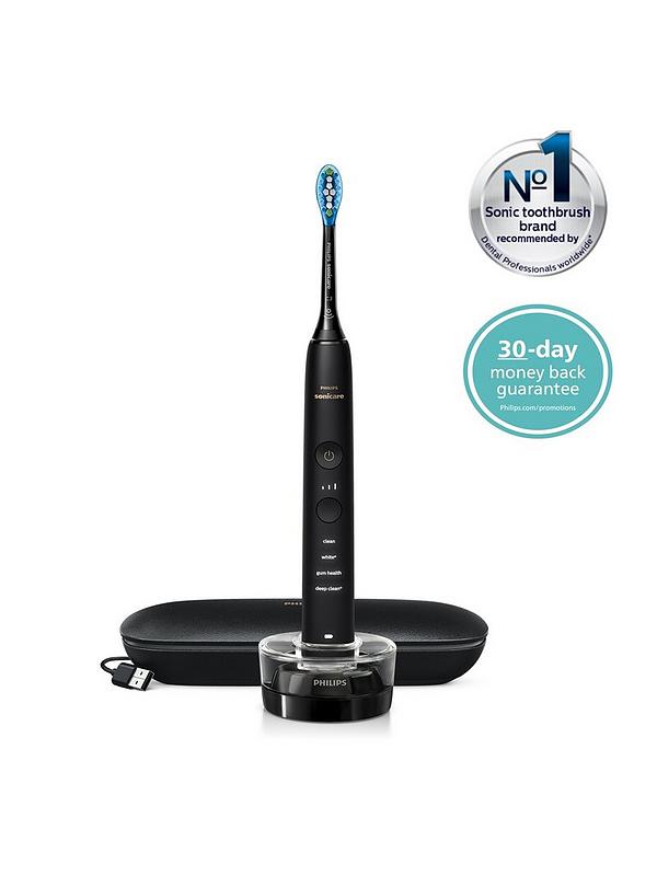 Sonicare DiamondClean 9000 Electric Toothbrush, Black, Charging Travel Case & App - HX9911/39 Sonicare DiamondClean 9000 Electric Toothbrush, Black, Charging Travel Case & App - HX9911/39