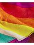  image of accessorize-rainbow-chevron-blanket