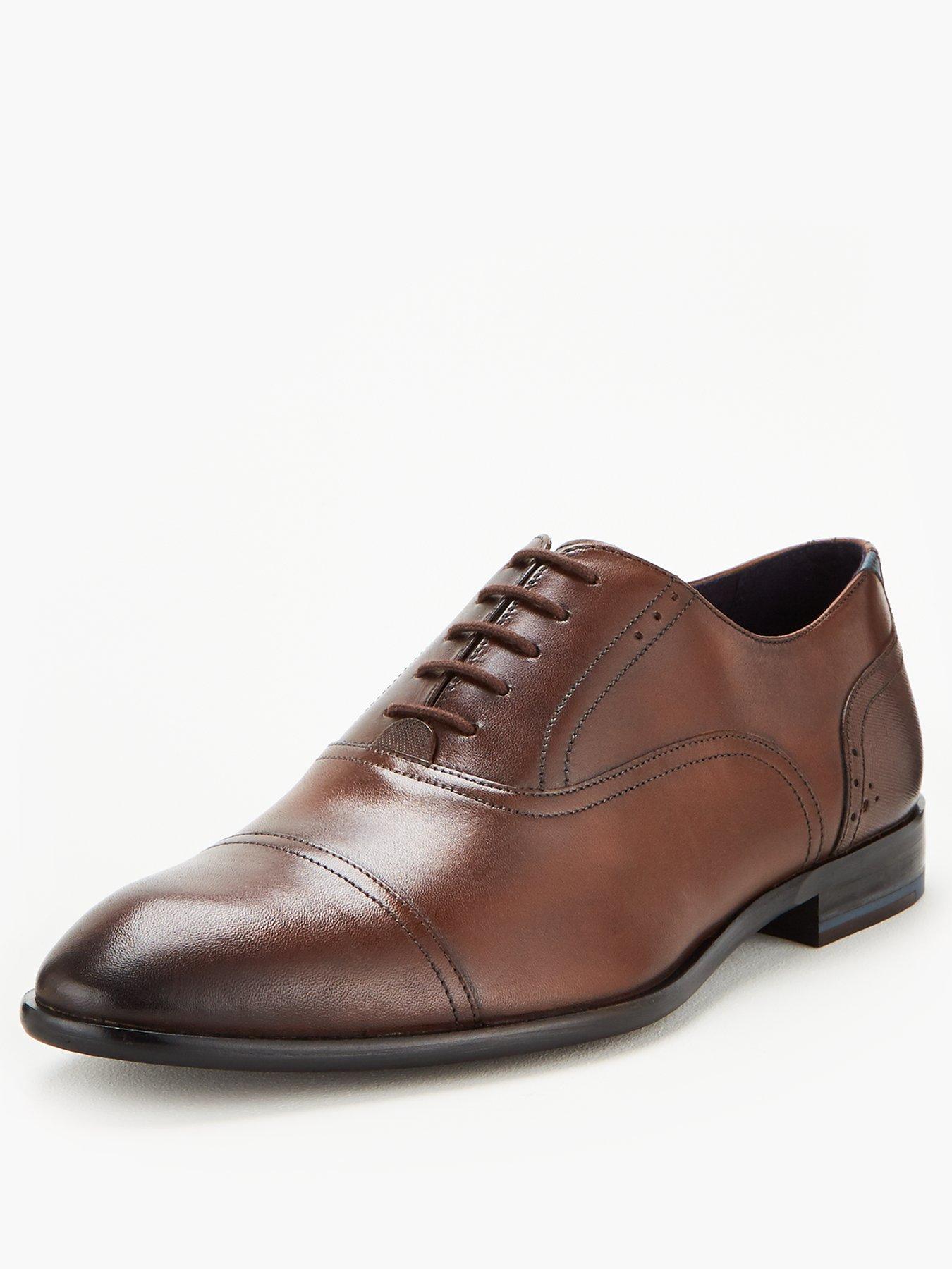 Ted Baker Circass toe cap shoes in brown Brown