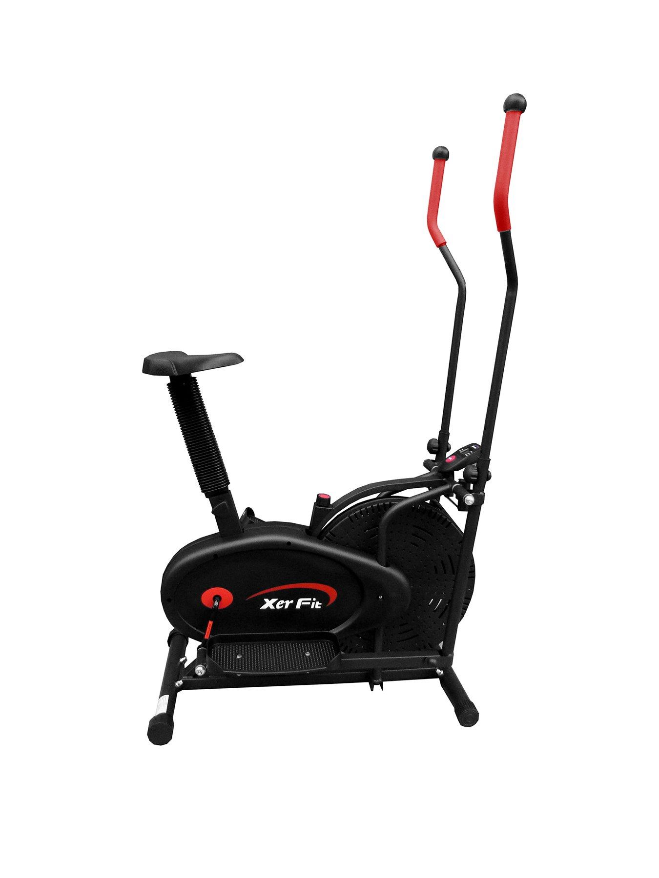 Combination recumbent discount bike and elliptical