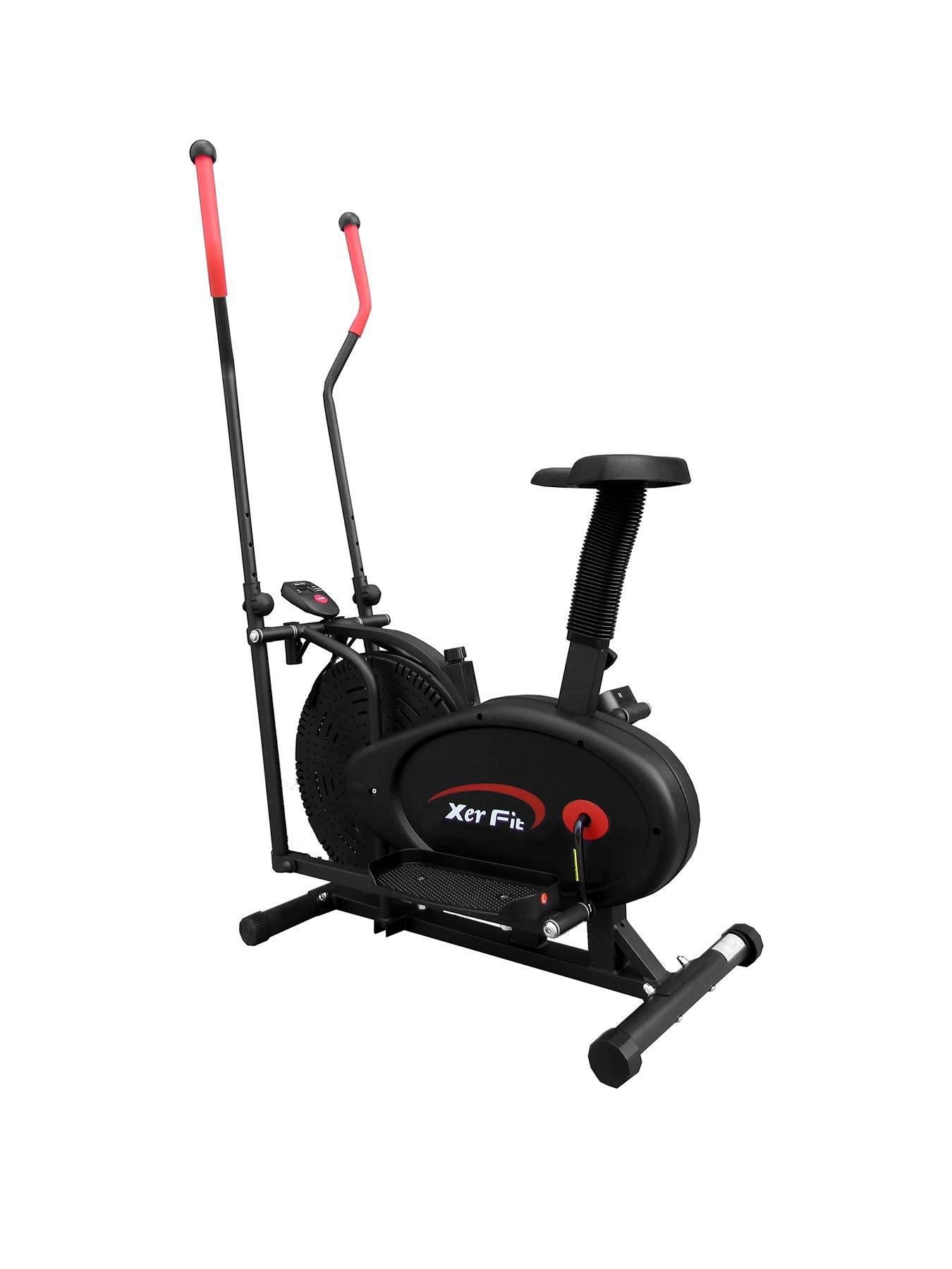 Combination elliptical and store bike