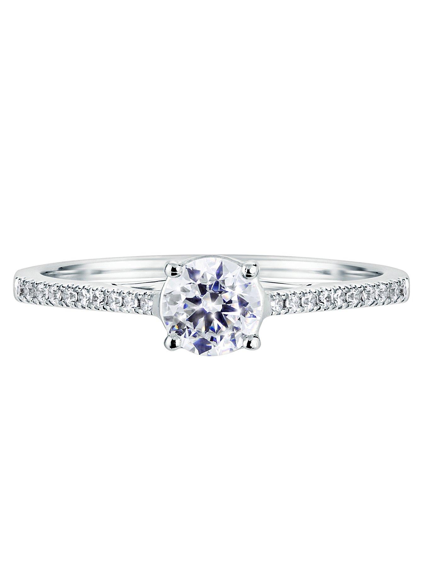 Image 3 of 7 of Created Brilliance Margot Created Brilliance 9ct White Gold 0.50ct Lab Grown Diamond Engagement Ring