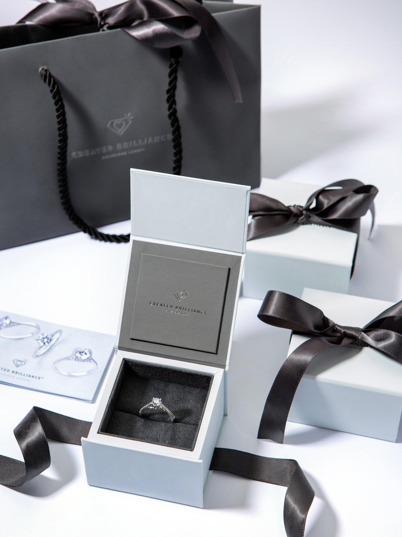 Image 6 of 7 of Created Brilliance Margot Created Brilliance 9ct White Gold 0.50ct Lab Grown Diamond Engagement Ring