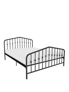 Product photograph of Dorel Home Bushwick Metal Bed from very.co.uk
