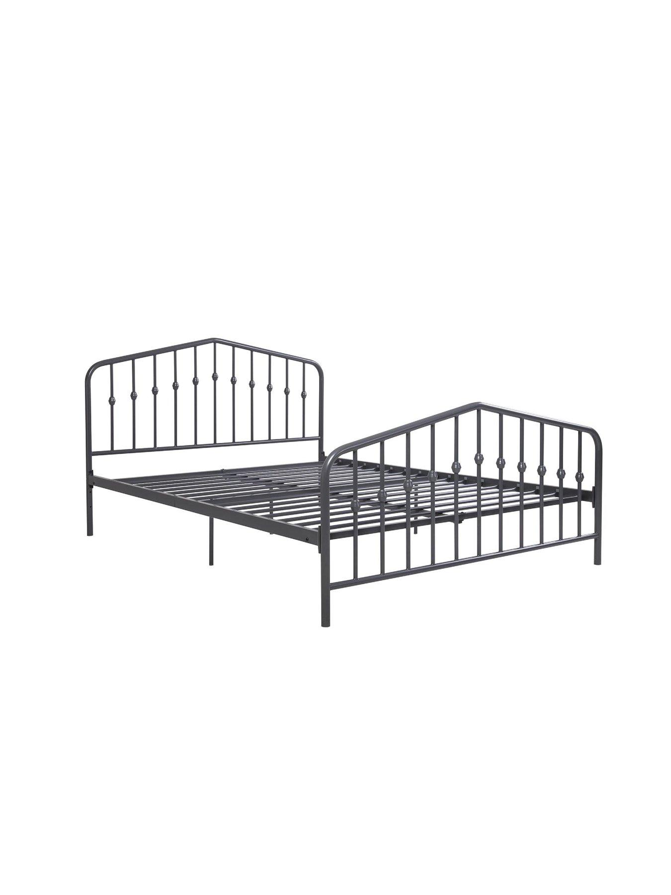 Image 6 of 6 of Dorel Home Bushwick Metal&nbsp;Bed Frame - Grey