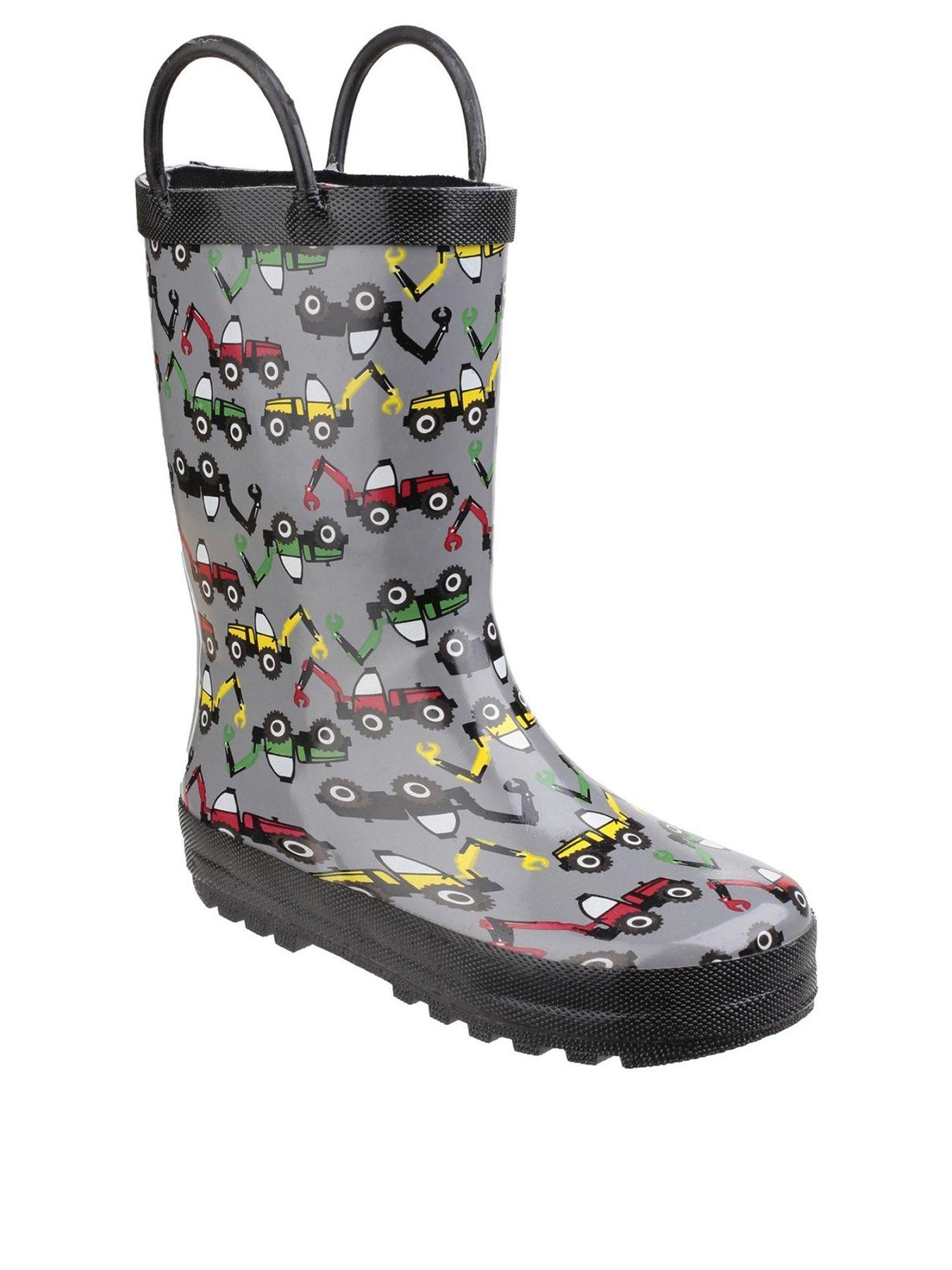 Cotswold Boys Digger Wellington Boots