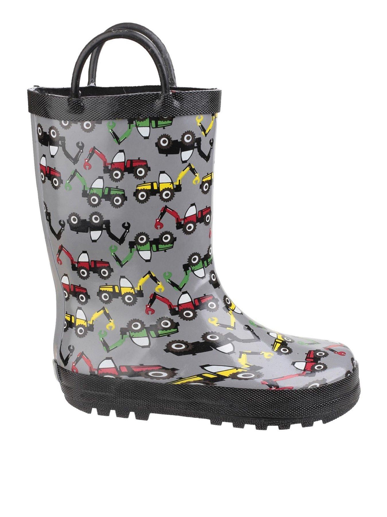 Image 3 of 5 of Cotswold Boys Digger Wellington Boots