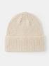  image of accessorize-soho-soft-beanie-hat-natural