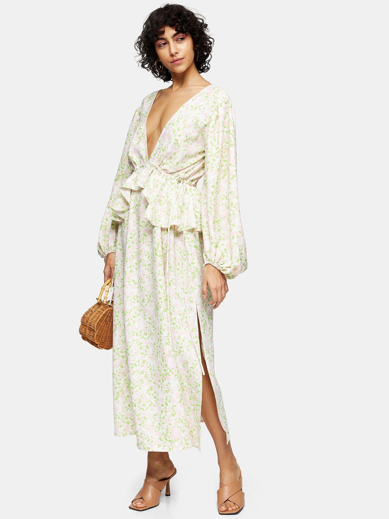 topshop midi dresses