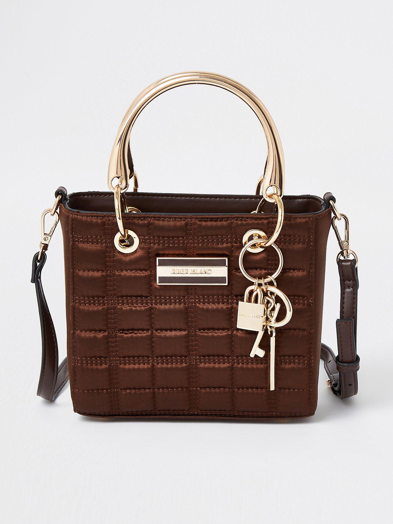 river island quilted bag