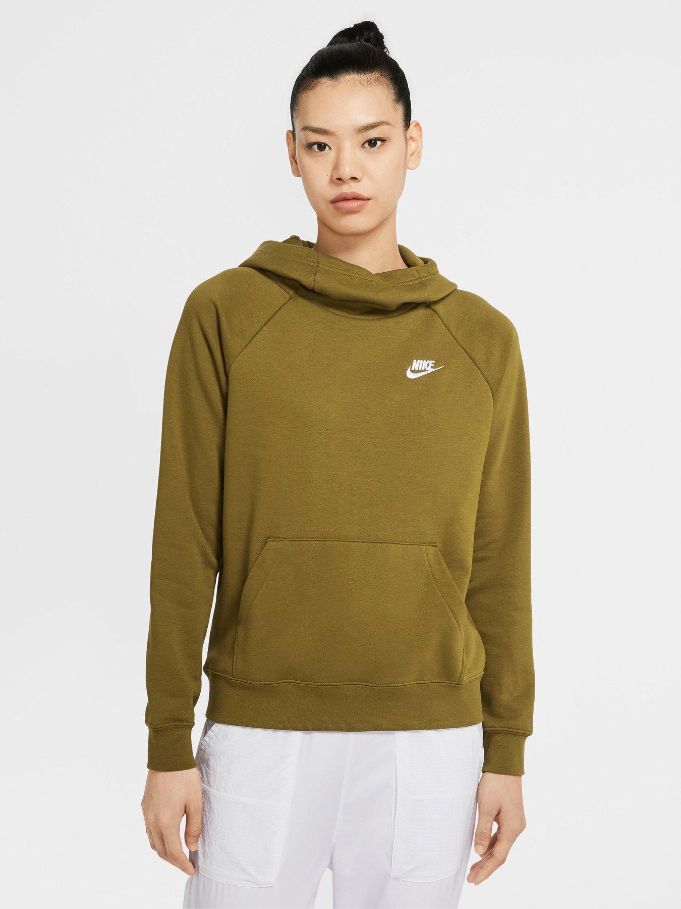 olive nike hoodie