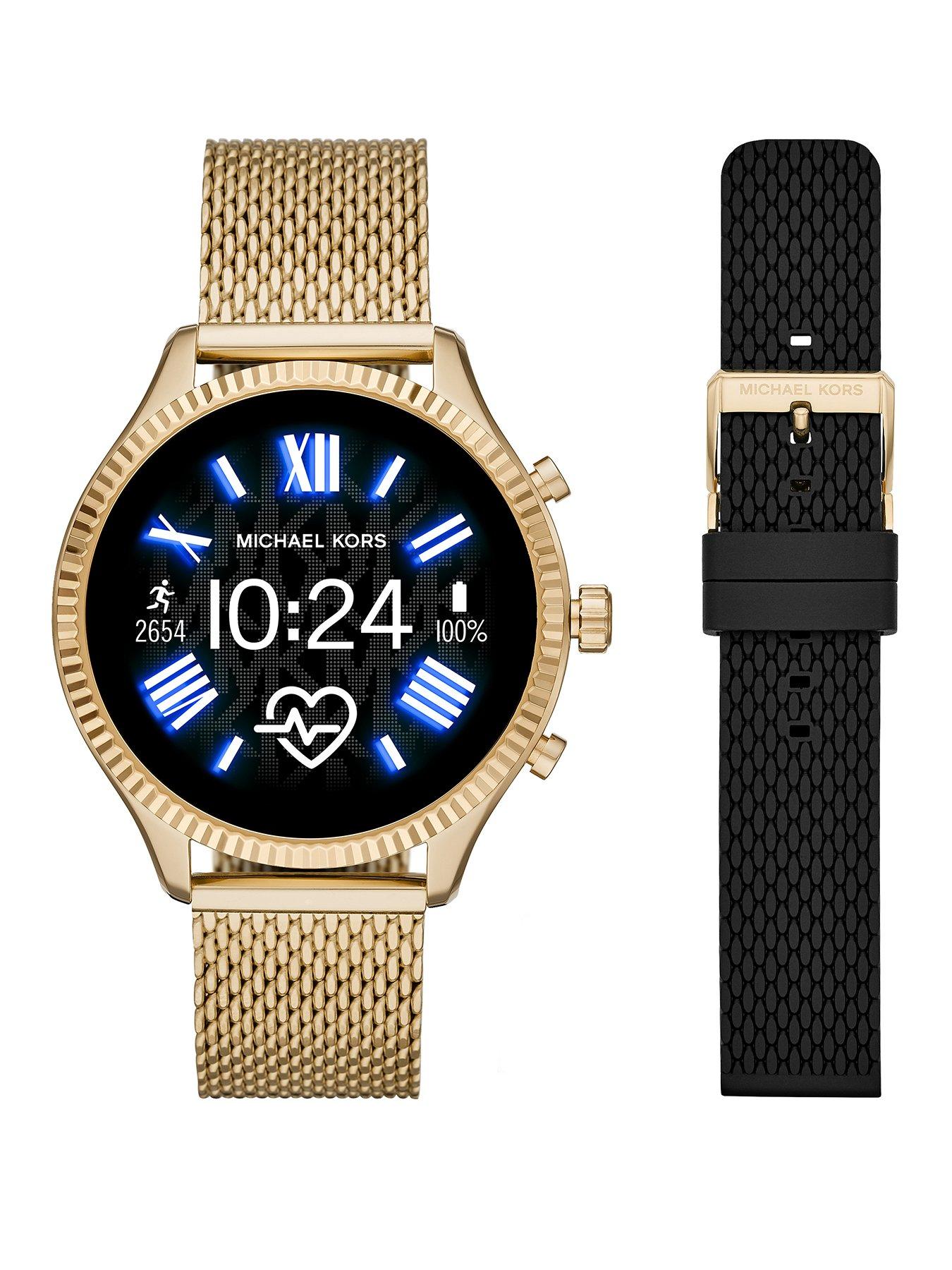 michael kors smartwatch straps uk
