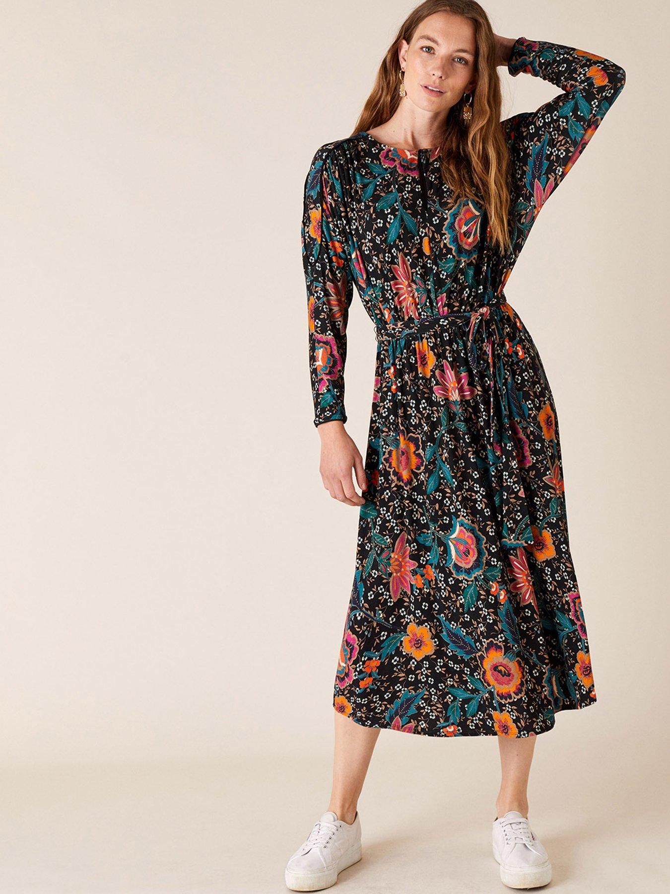 monsoon print dress