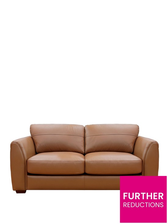 front image of molina-3-seater-leather-sofa