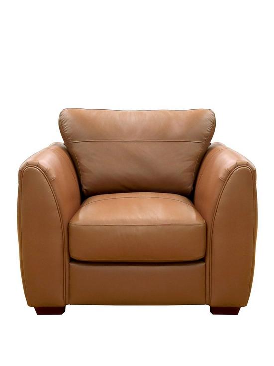 front image of very-home-molina-leather-armchair
