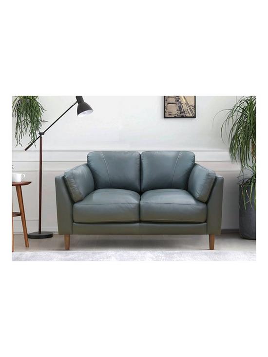 stillFront image of sasha-2-seater-leather-sofa