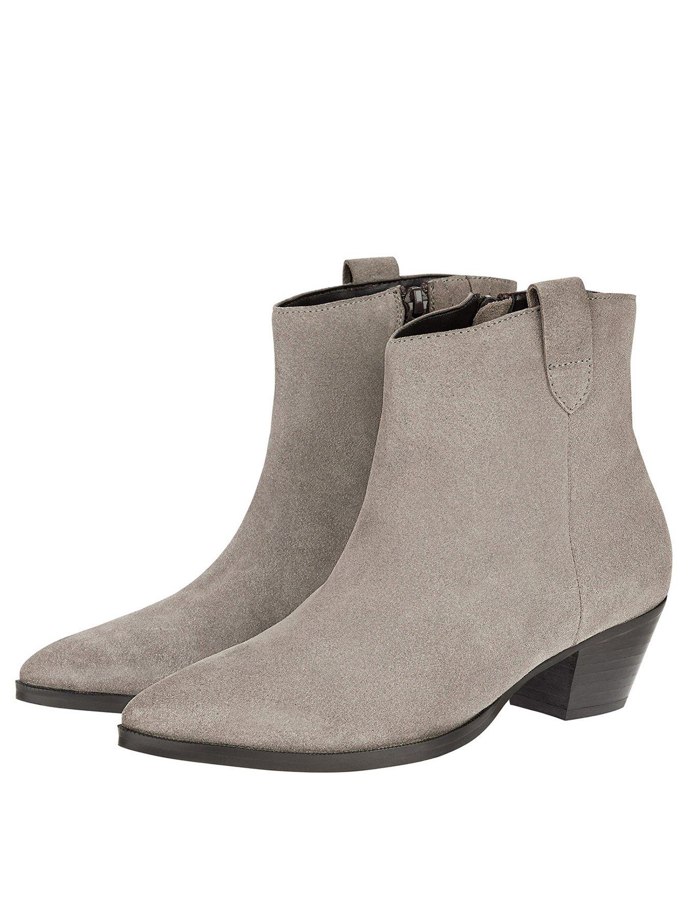grey womens boots uk