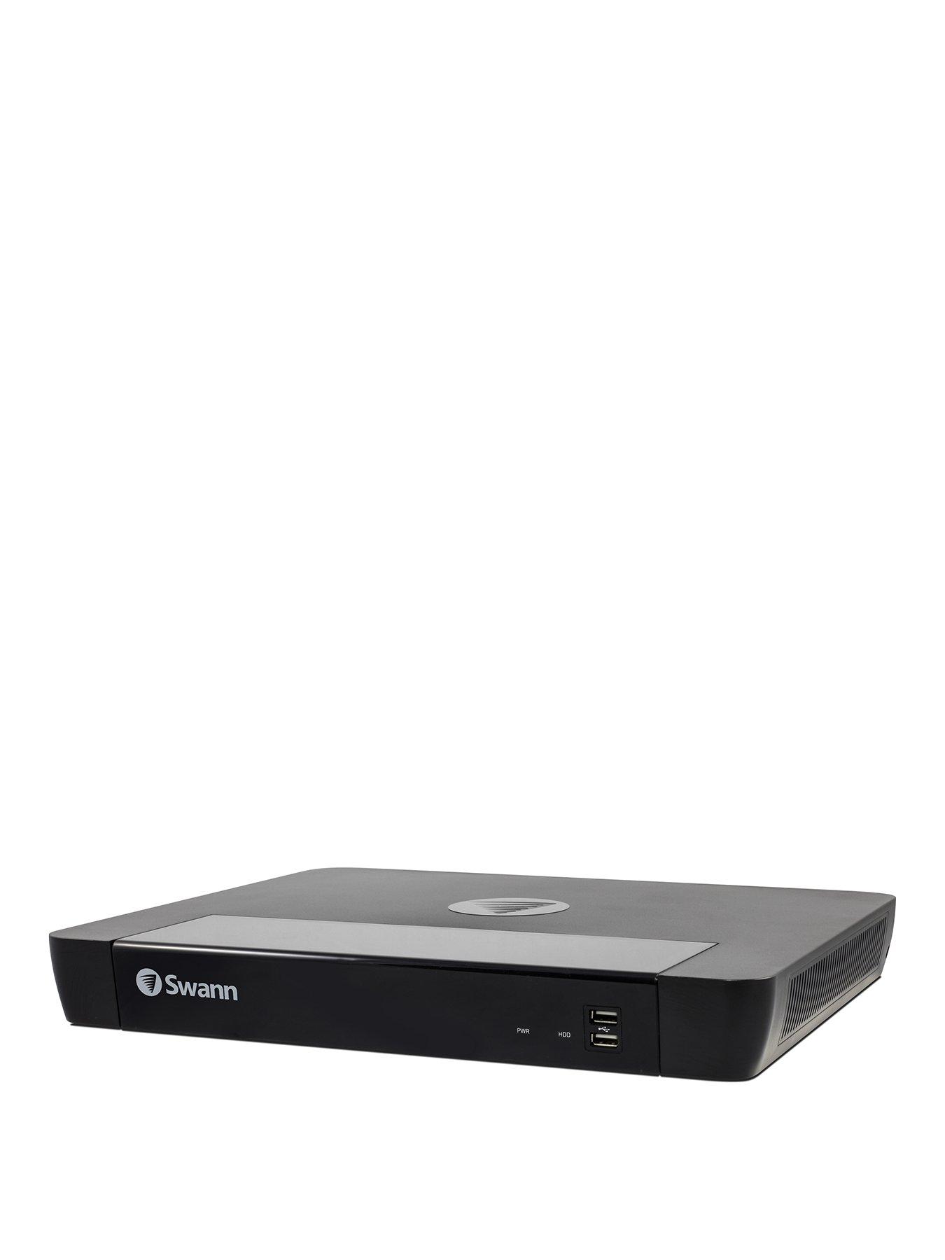 Product photograph of Swann Smart Security 16 Channel 4k 2tb Hdd Digital Nvr Works With Alexa Google Assistant Amp Swann Security App - Sonvr-168580h-uk from very.co.uk