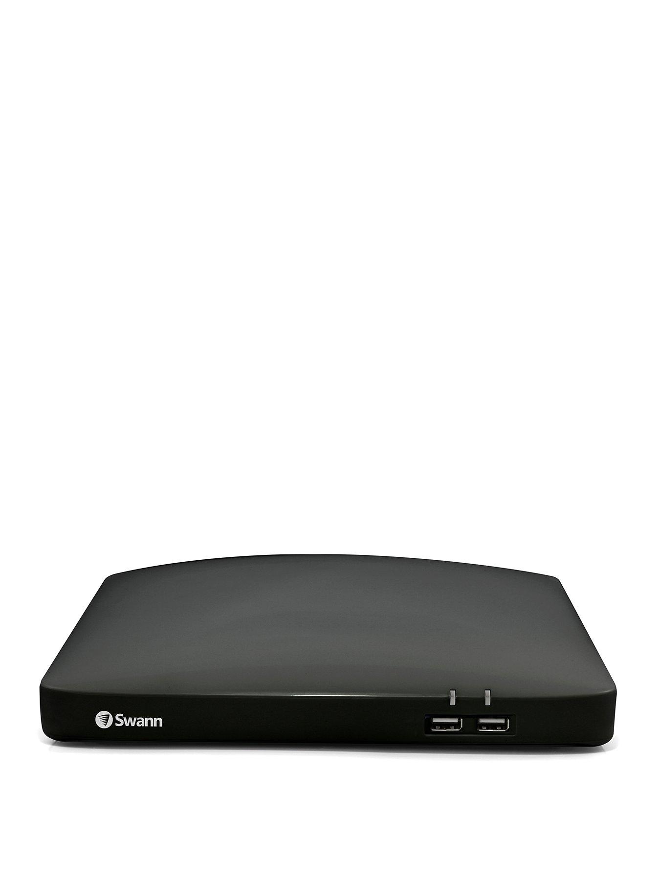 Product photograph of Swann Smart Security 8 Channel 4k 2tb Hdd Analogue Dvr Digital Video Recorder Works With Alexa Google Assistant Amp Swann Security Swdvr-85680h-eu from very.co.uk
