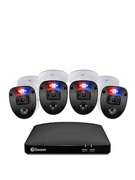 Product photograph of Swann Smart Security Cctv System 8 Chl 1080p 1tb Hdd Dvr 4 X Pro Enforcer Camera Works With Alexa Google Assistant Amp Swann Security - Swdvk-846804sl-eu - 6 X Pro 1080p Camera from very.co.uk