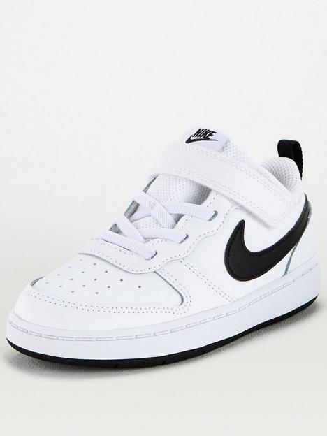 nike-infants-court-borough-low-2-trainers-white