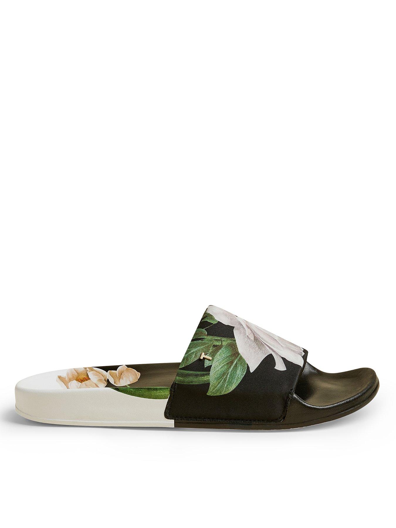 ted baker black sliders