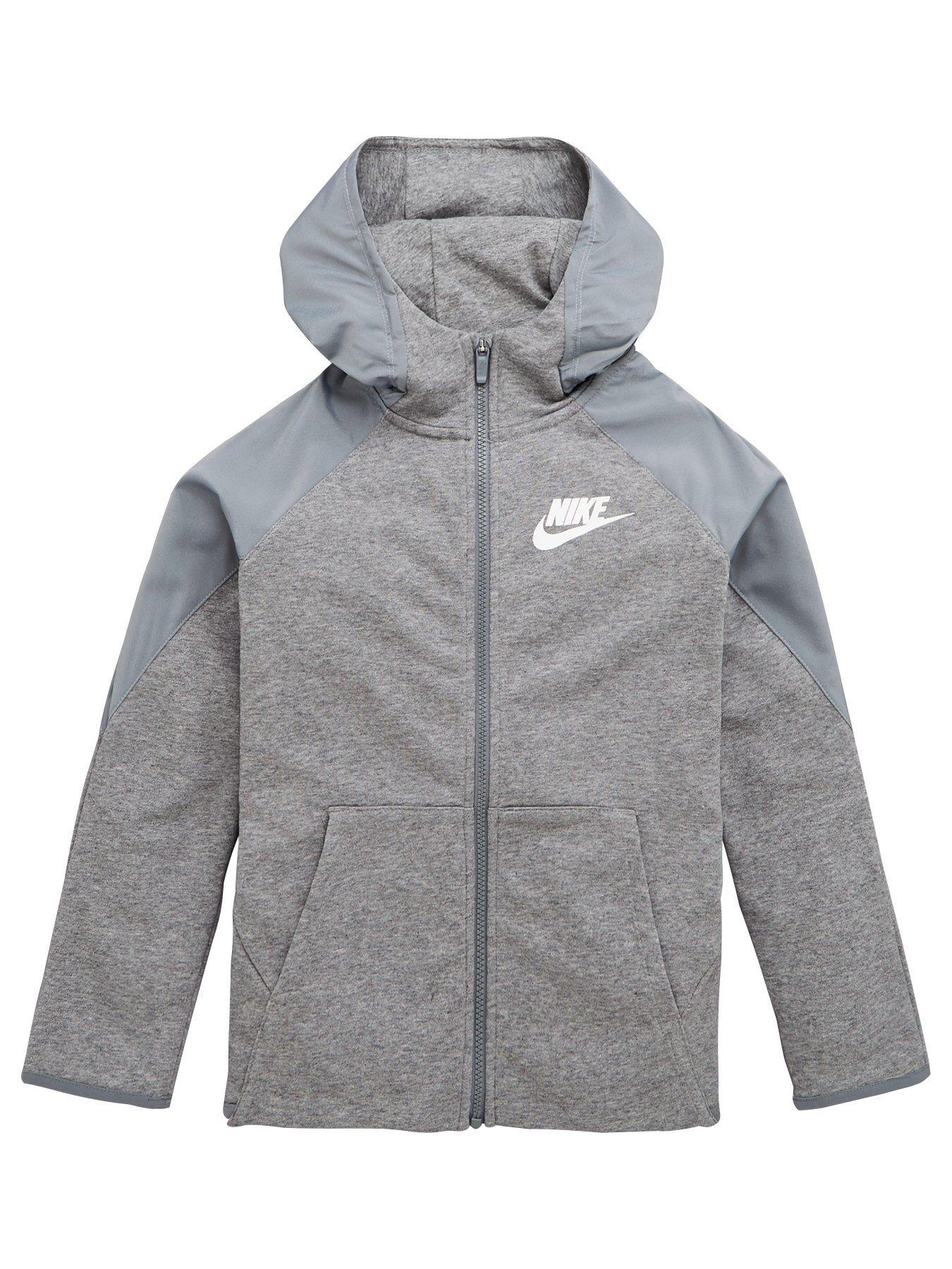 nike boys full zip hoodie