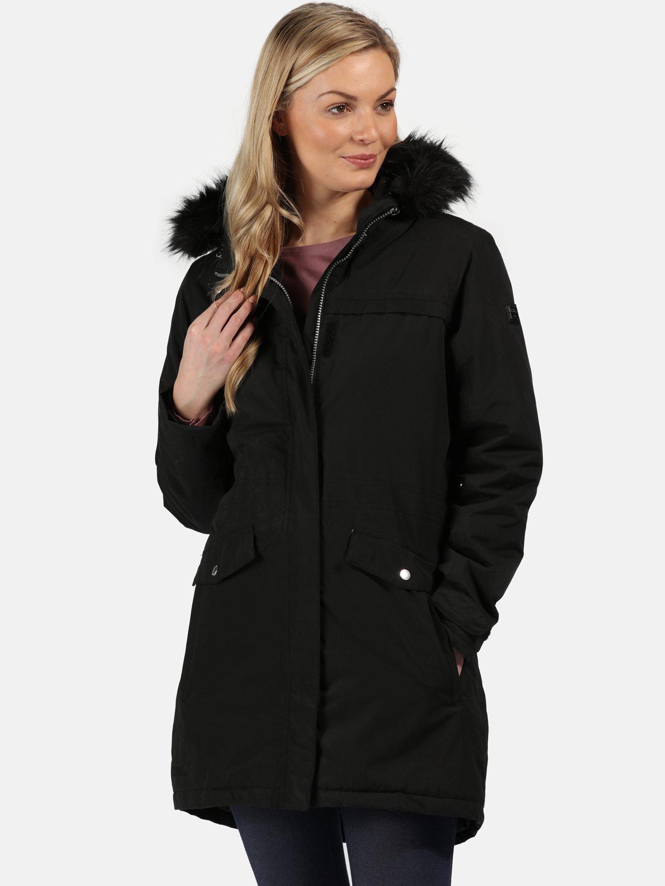 Black regatta jacket clearance womens