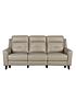  image of farrow-leather-3-seater-power-recliner-sofa