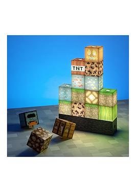 Product photograph of Minecraft Block Building Light from very.co.uk