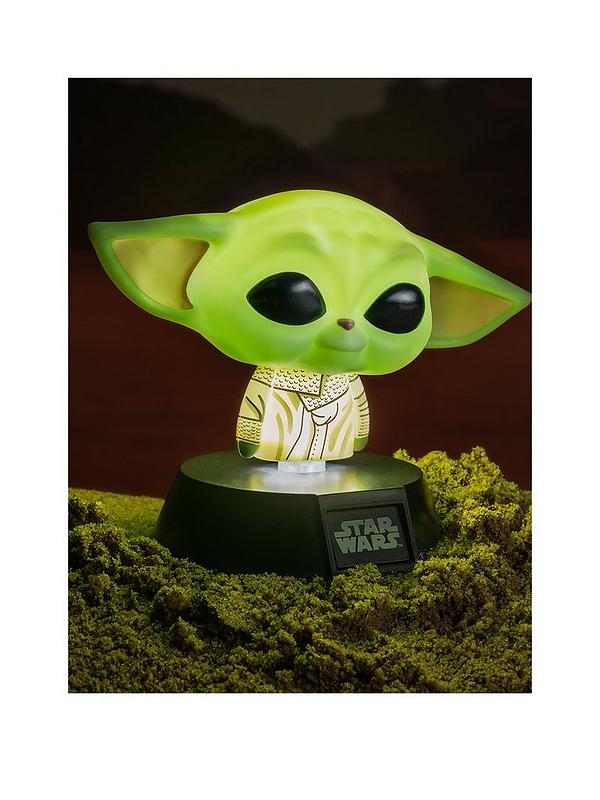 Child Baby Yoda Star Wars Icon Light, Baby Yoda Shower Curtain Setup