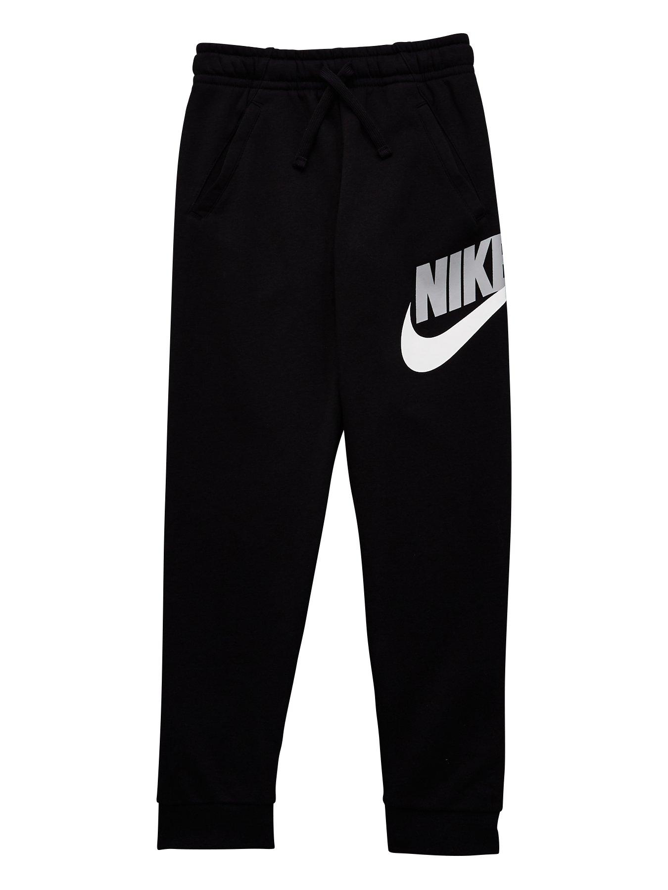 Nike Boys NSW Club HBR Pants - Black | Very.co.uk