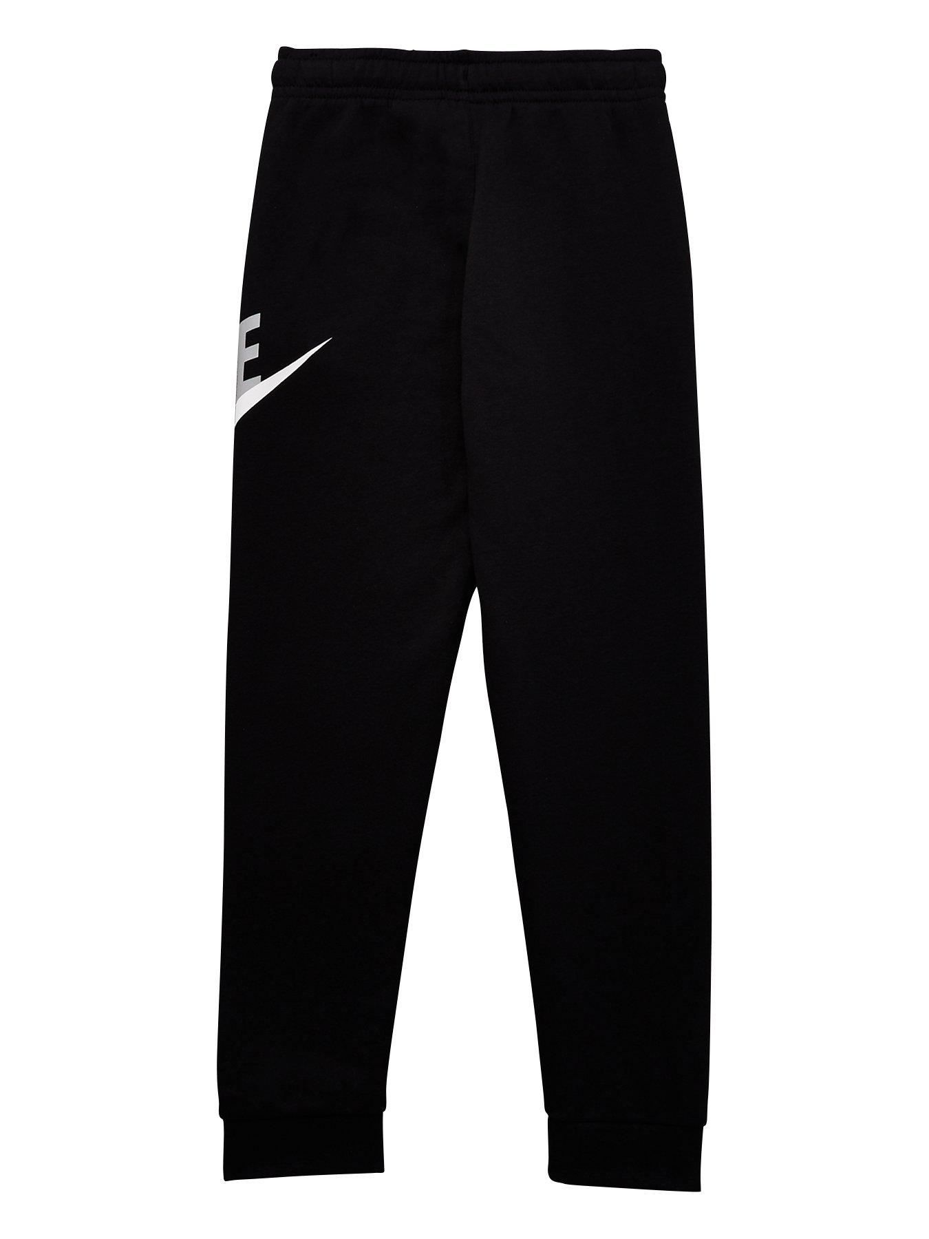 Nike Boys NSW Club HBR Pants - Black | Very.co.uk