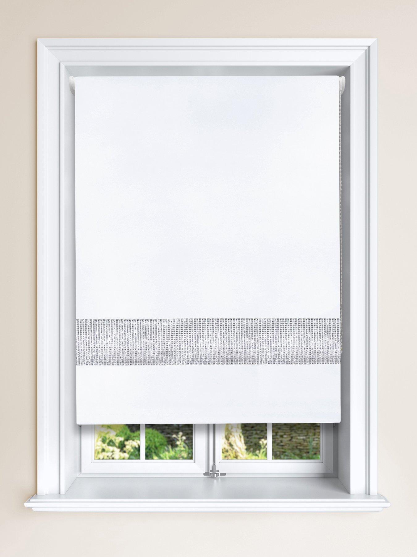 Very Home Diamante Blackout Roller Blind