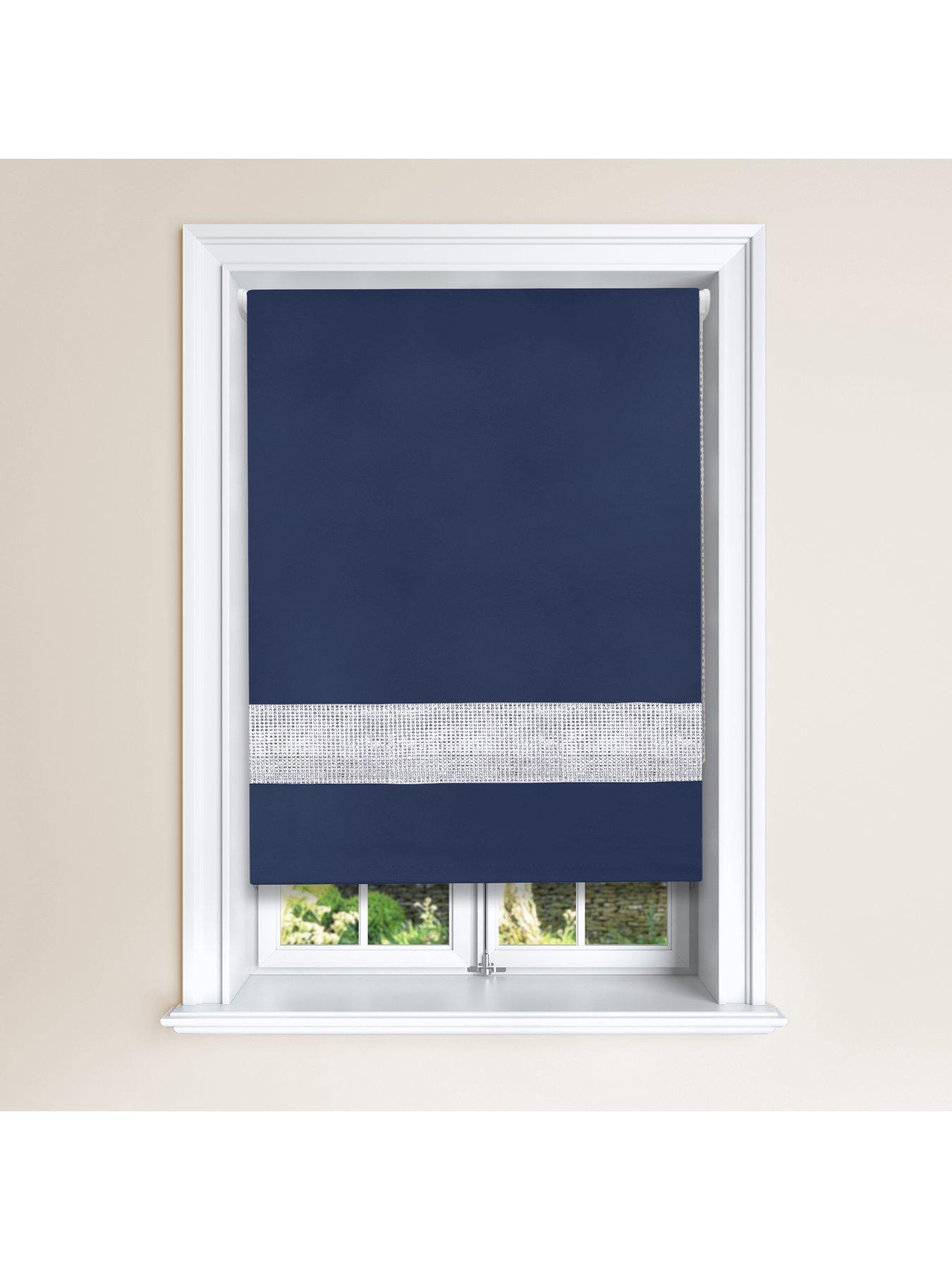 Very Home Diamante Blackout Roller Blind