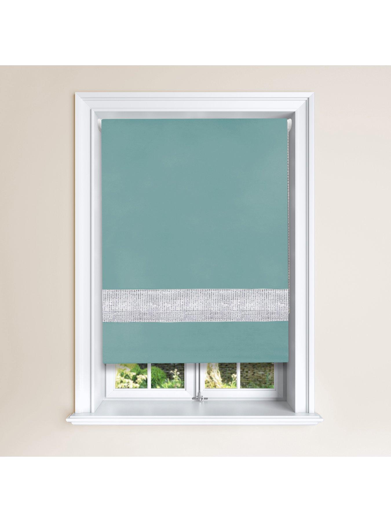 Very Home Diamante Blackout Roller Blind