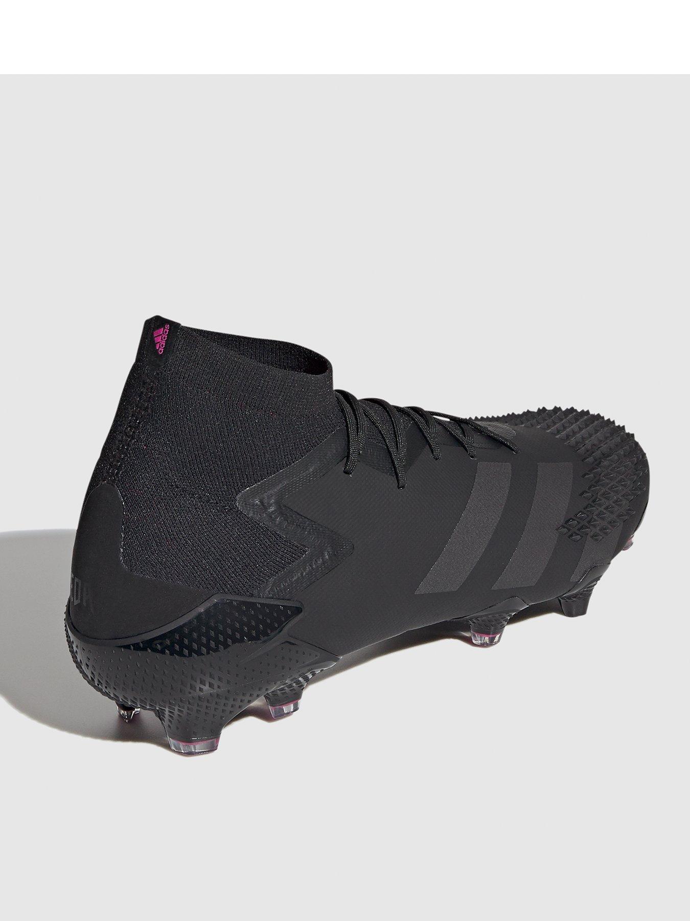 black adidas predator boots